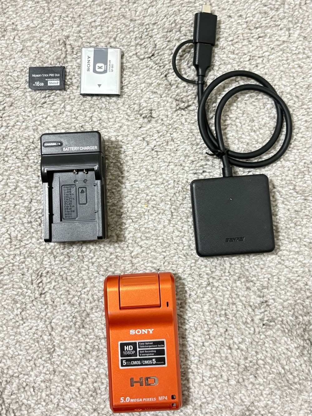 Sony MHS-PM1 (Bloggie/Webbie HD) - Metallic Orange
